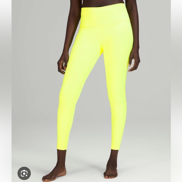 Lululemon Wunder Under legging in highlight yellow - Picture 1 of 6